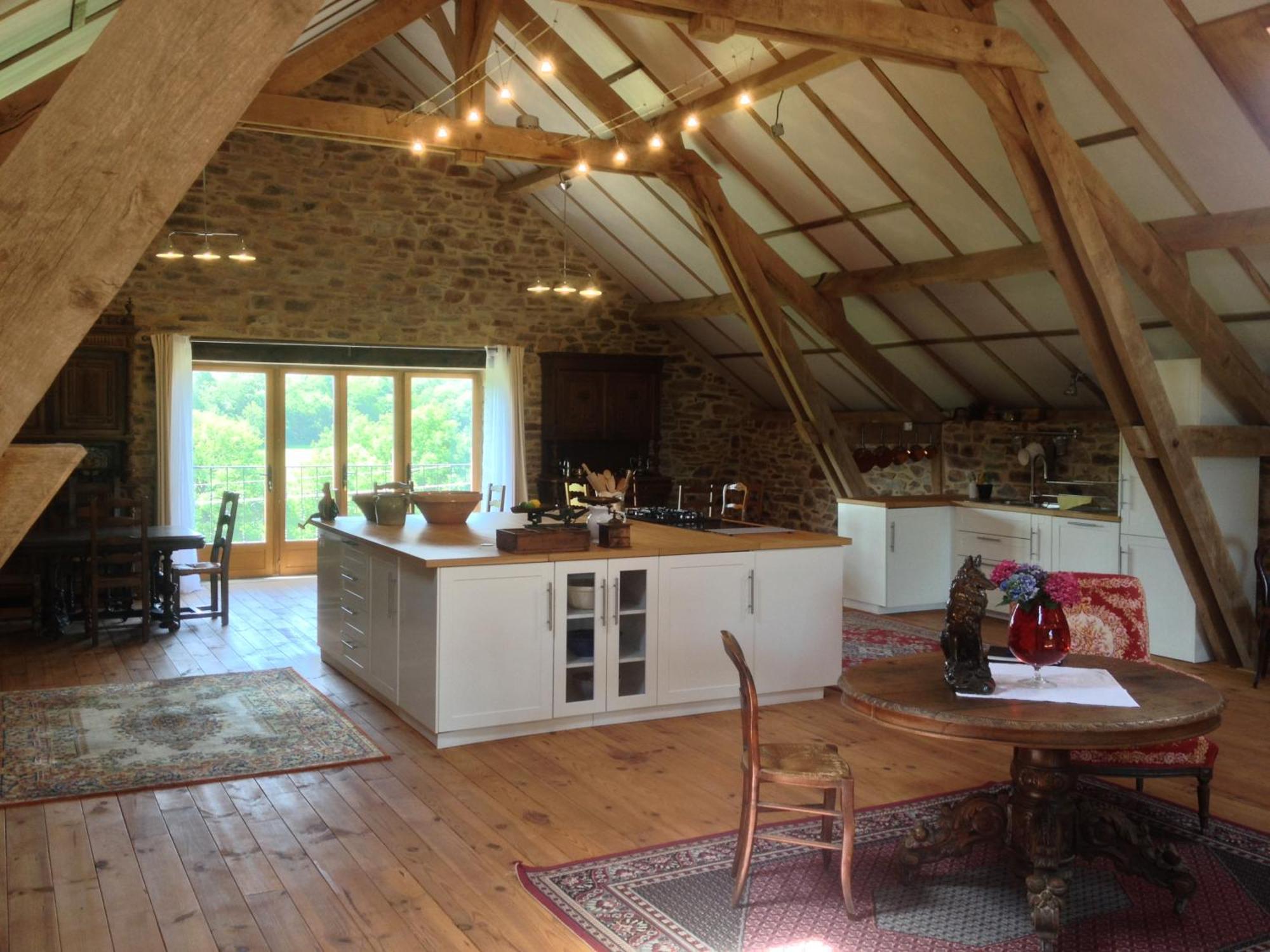 Chambres D'Hotes Le Bouleau Goutrens Bagian luar foto
