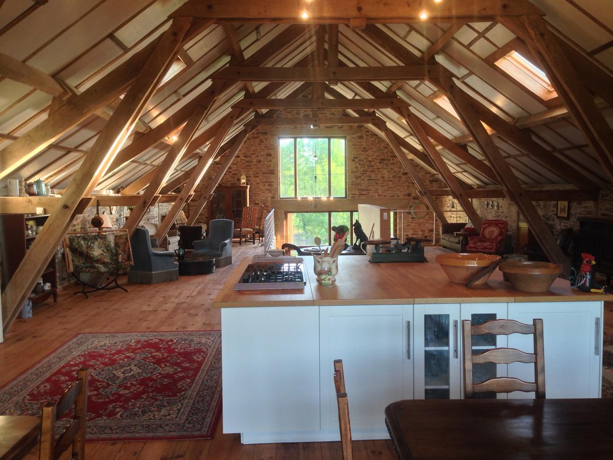 Chambres D'Hotes Le Bouleau Goutrens Bagian luar foto
