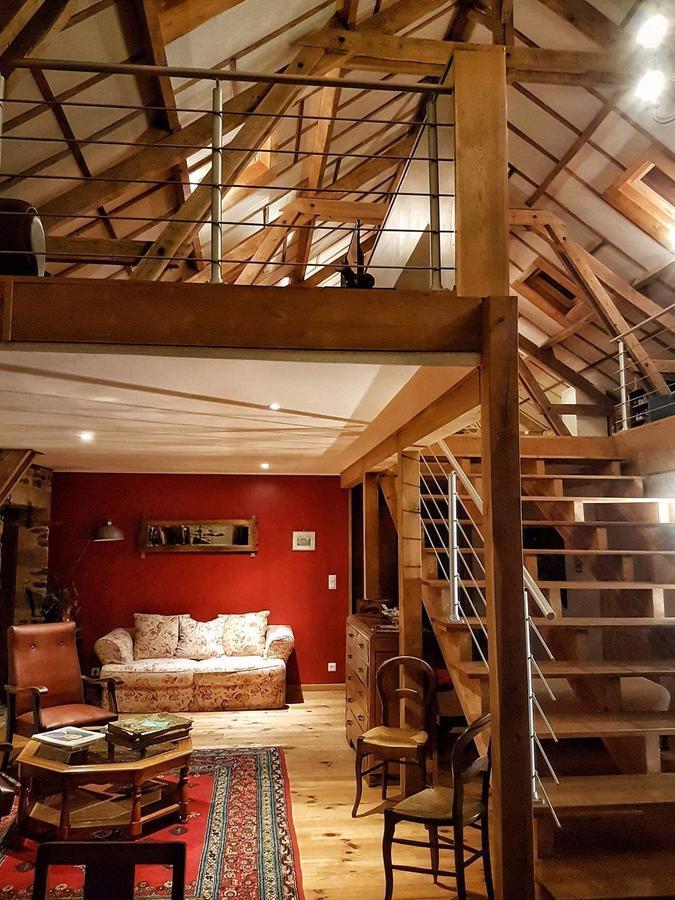 Chambres D'Hotes Le Bouleau Goutrens Bagian luar foto